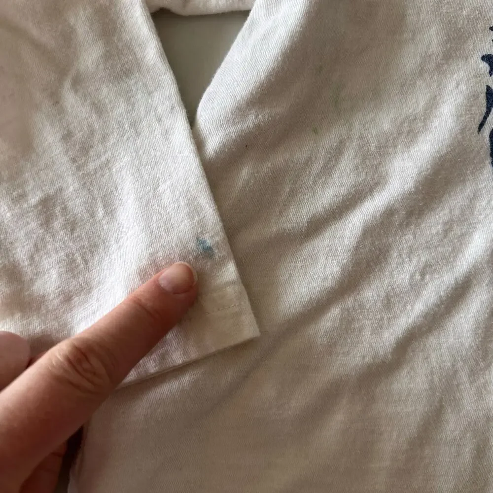 Tucker + Tate White Dino Long Sleeve Tee - Size 6